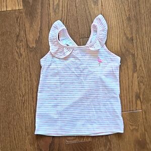 Pink Striped Tank Top - BNWT for 18 month old toddler - Flamingo